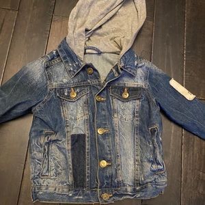 Hooded Denim Jacket
